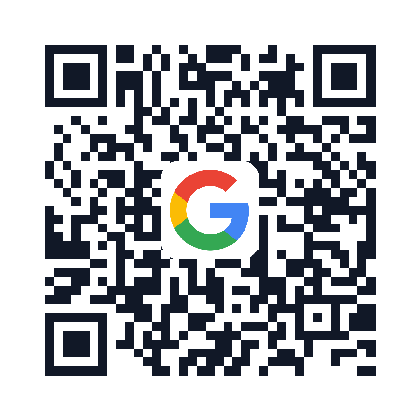 QR code for the Finite Solutions Google review page