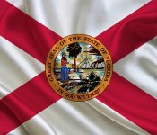 FLORIDA State waving flag